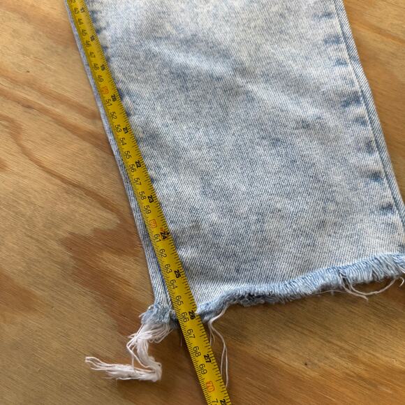 SO acid wash high rise mom Jeans size 13/31W - Picture 8 of 8